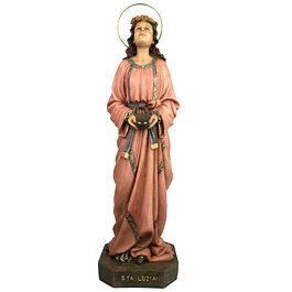 Statue of Saint Lucy 60 cm