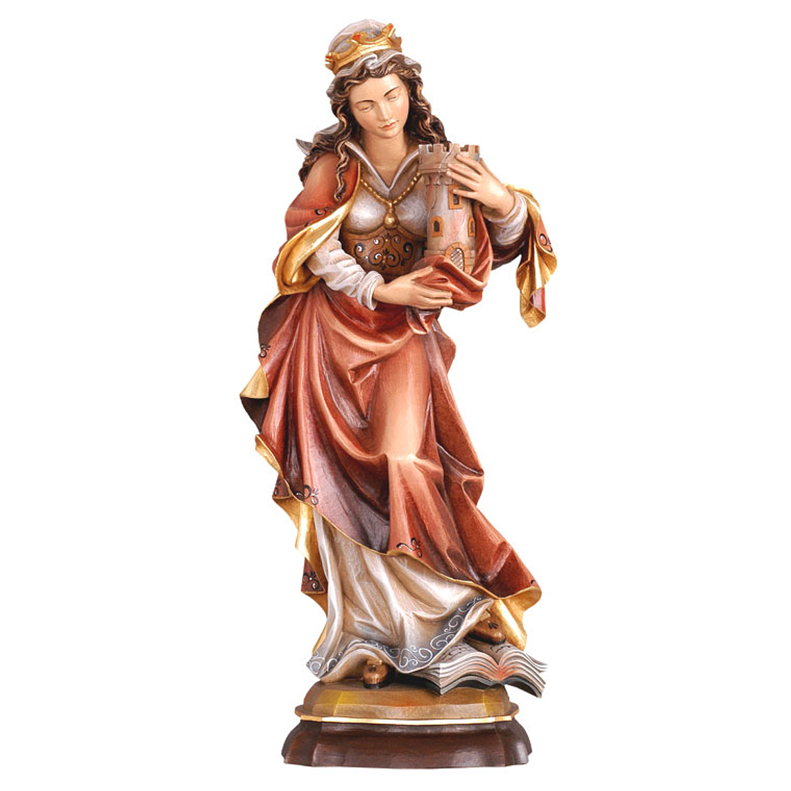 Wood Statue of Saint Barbara 1