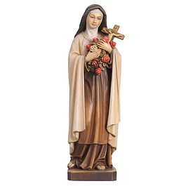 Wood statue of Saint Therese