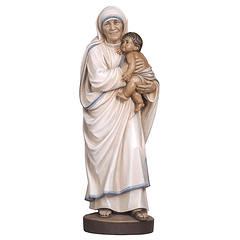 Madre Teresa di Calcutta, in legno