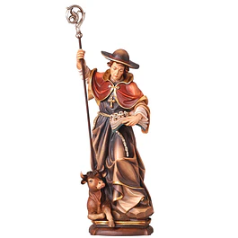 Wood statue of Saint Martin