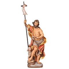 Wood statue of Saint John