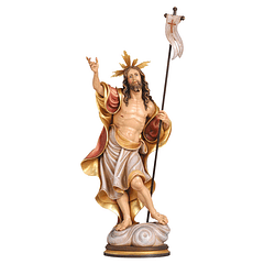 Wood statue of Christ