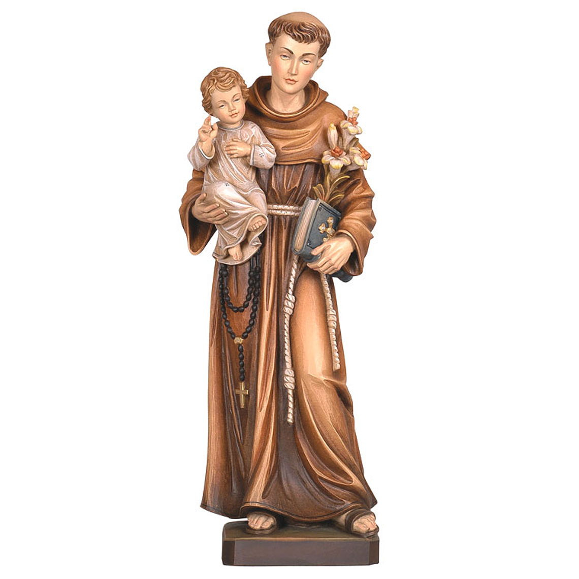 Wood statue of Saint Anthony 1