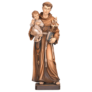Wood statue of Saint Anthony