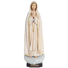 Wood statue of Our Lady of Fatima