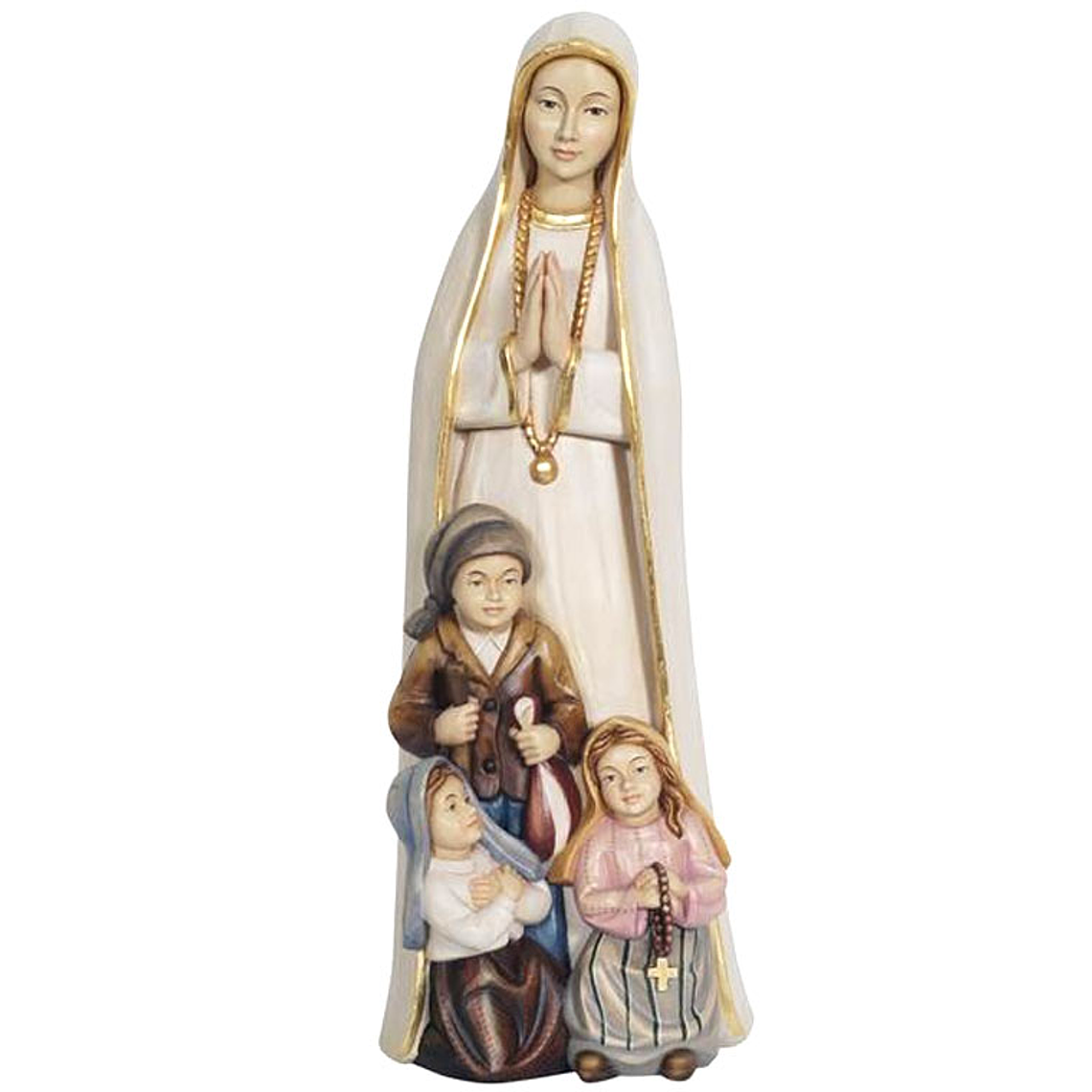 Wood statue of Apparition of Fatima 1