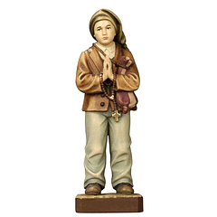Wood statue of Saint Francis Marto