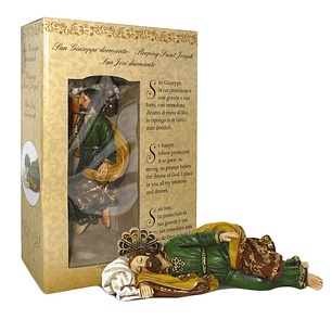 Statue of Saint Joseph sleeping