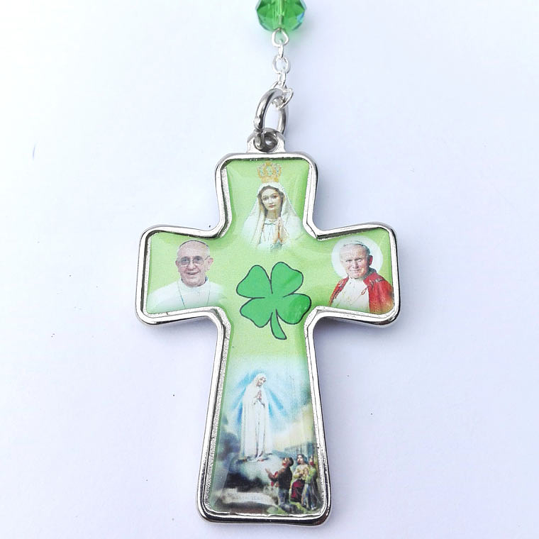 Rosario de trébol de la suerte 5