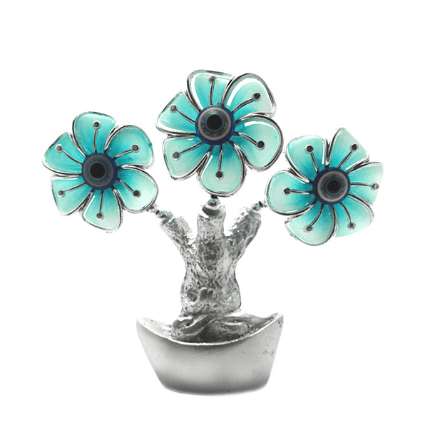 Turkish eye tree with 3 flowers 4