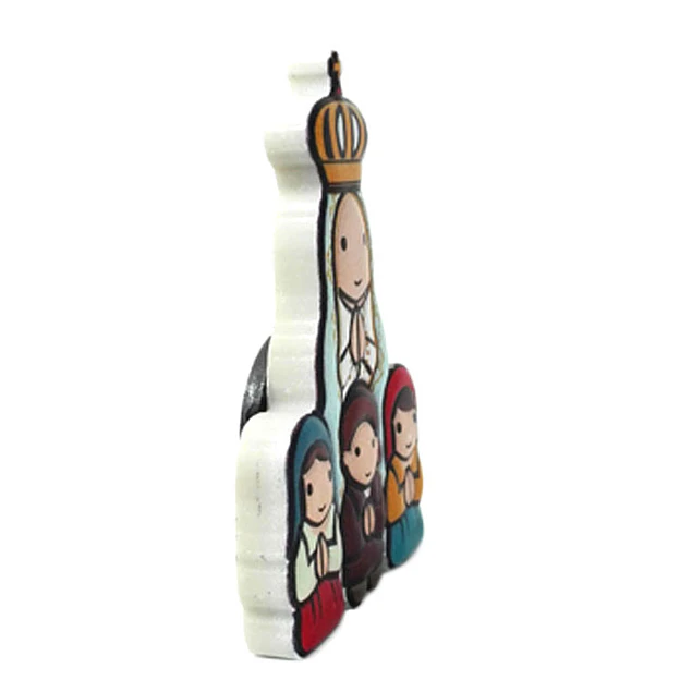 Íman de azulejo com Aparição de Fátima