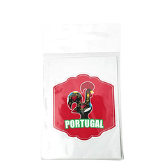 Sticker with rooster of Portugal
