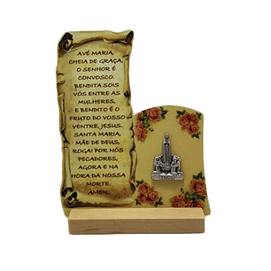 Catholic plaque with prayer