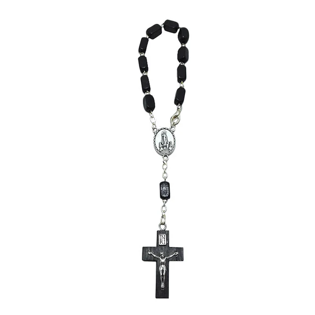 Wood decade rosary