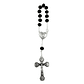Crystal decade rosary with Heart of Fatima - thumbnail 2