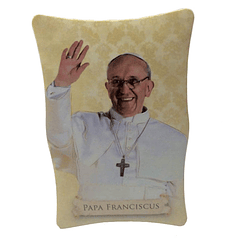 Placa del papa Francisco