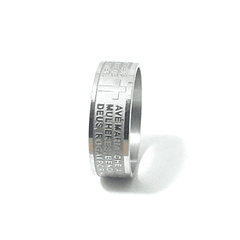 Ring with Prayer of Hail Mary