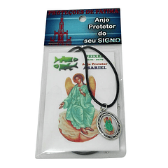 Necklace of Angel protector of  your sign