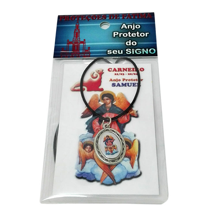 Necklace of Angel protector of  your sign 5