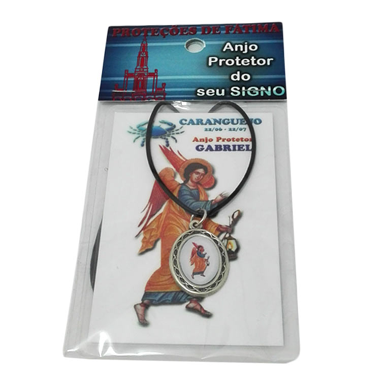 Necklace of Angel protector of  your sign 6