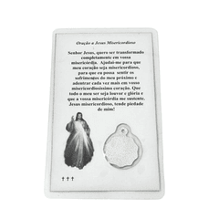 Tarjeta de Jesús misericordioso