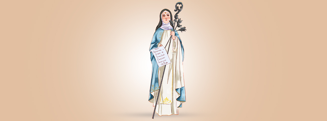História e Oração de Santa Beatriz
