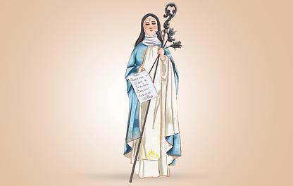Histoire et prière de Sainte Béatrix
