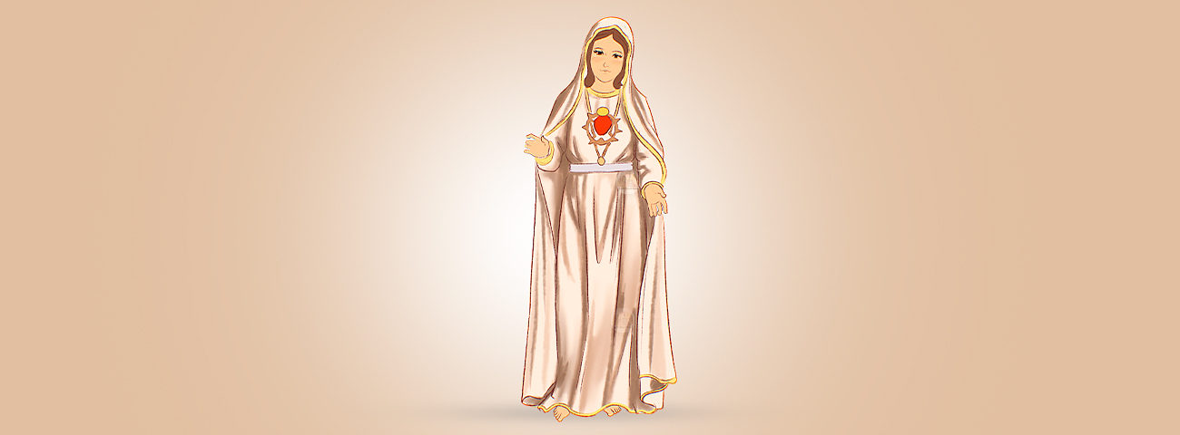 História e Oração de Imaculado Coração de Maria