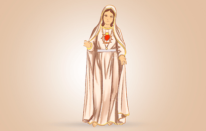 História e Oração de Imaculado Coração de Maria