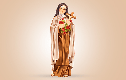 Histoire et prière de sainte Thérèse