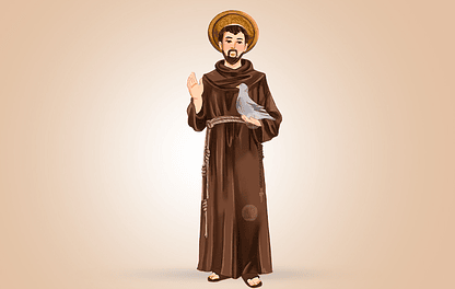History and Prayer of Saint Francis of Assisi