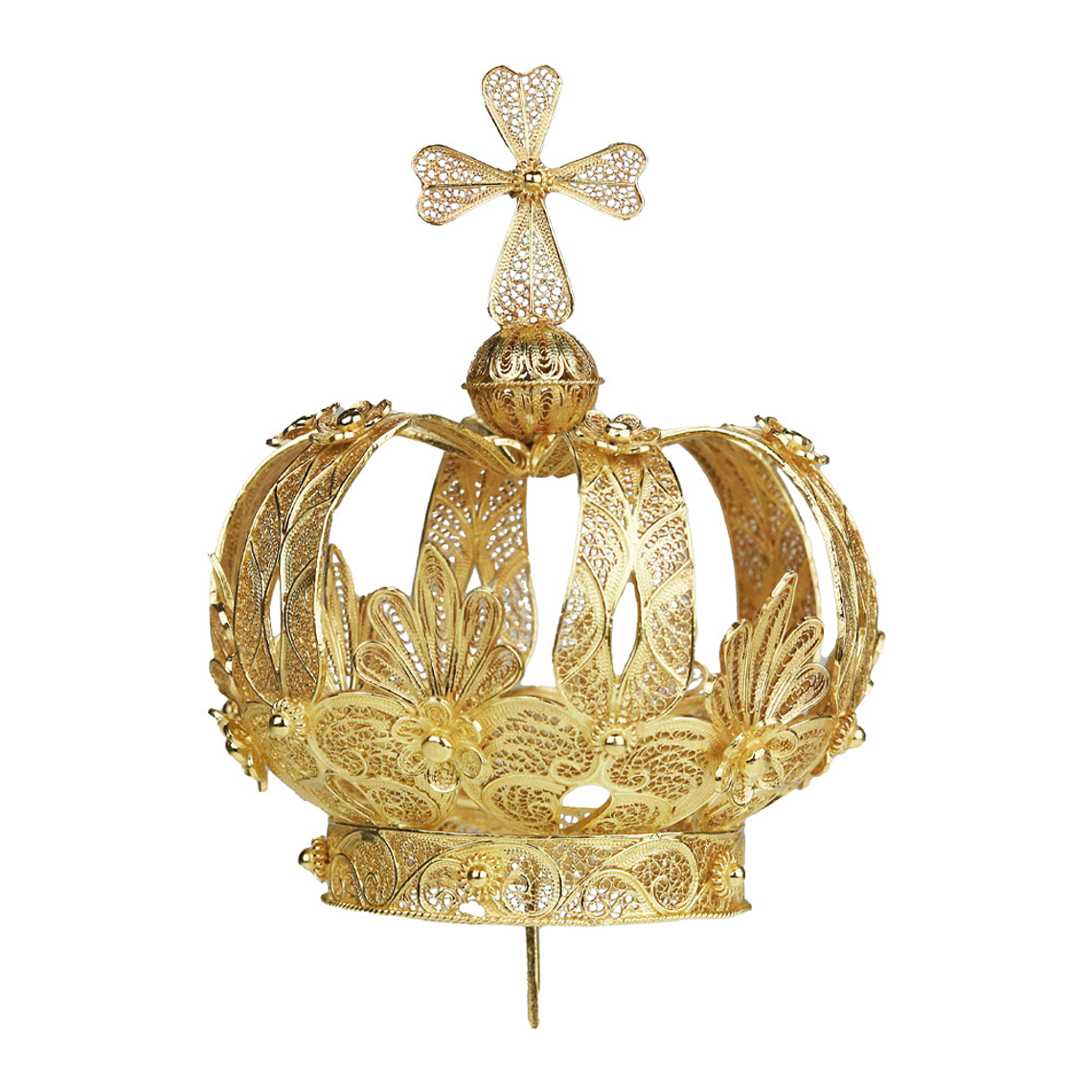 925 Sterling Silver Crown - 7 cm 1