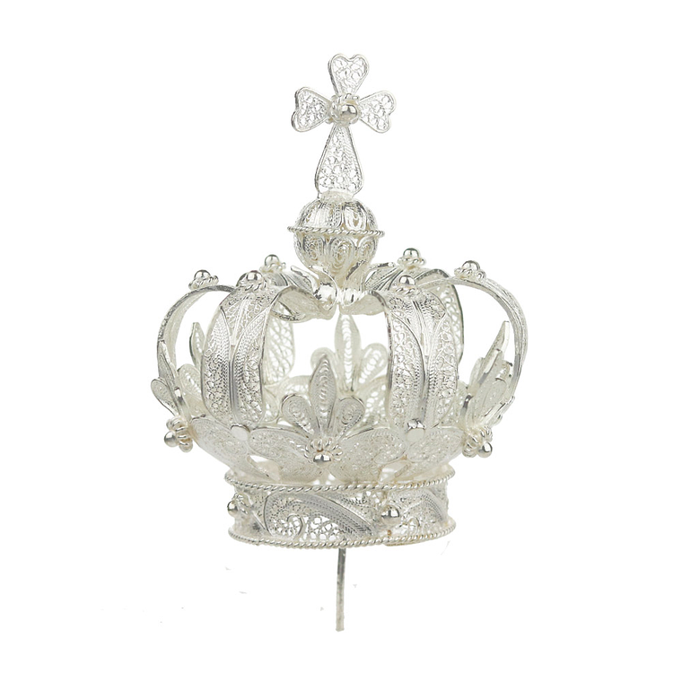 925 sterling silver crown - 9 cm 1