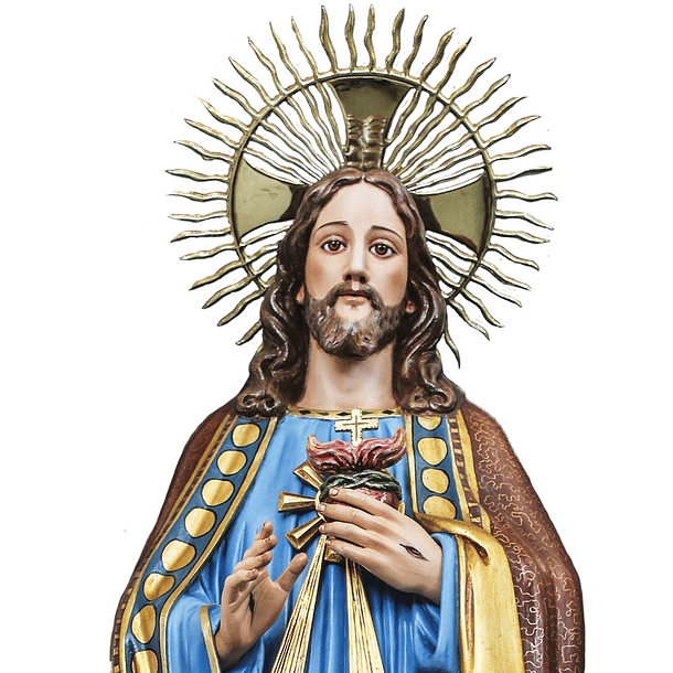 Sacred Heart of Jesus - wood 1