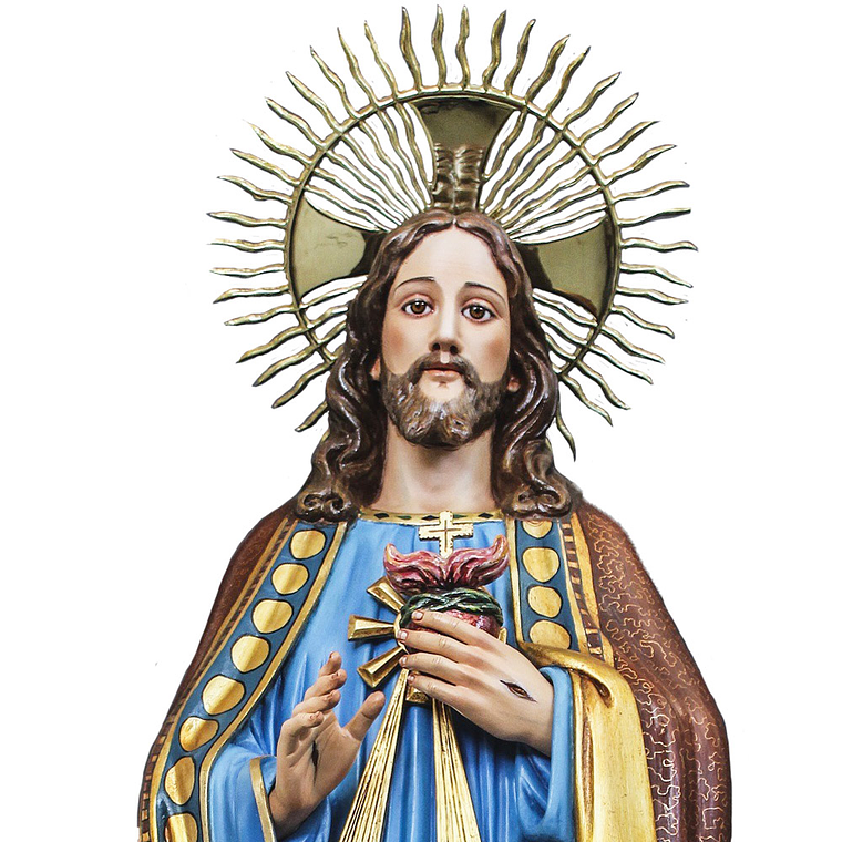 Sacred Heart of Jesus - wood 1