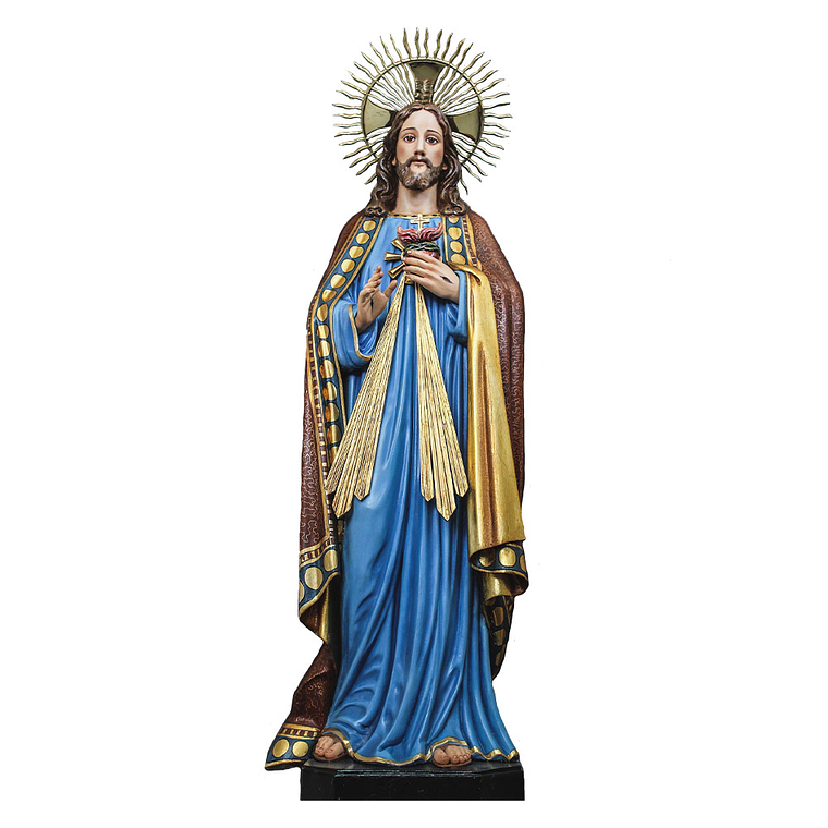Sacred Heart of Jesus - wood 2