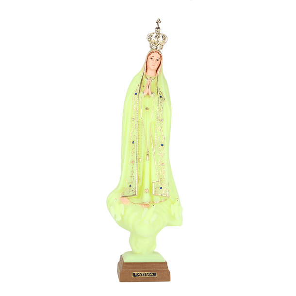 Nuestra Señora de Fátima fluorescente 55 cm 1