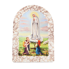 Piatto decorativo dell'Apparizione di Fatima