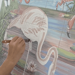 Piastrella personalizzata - Dipinta a mano