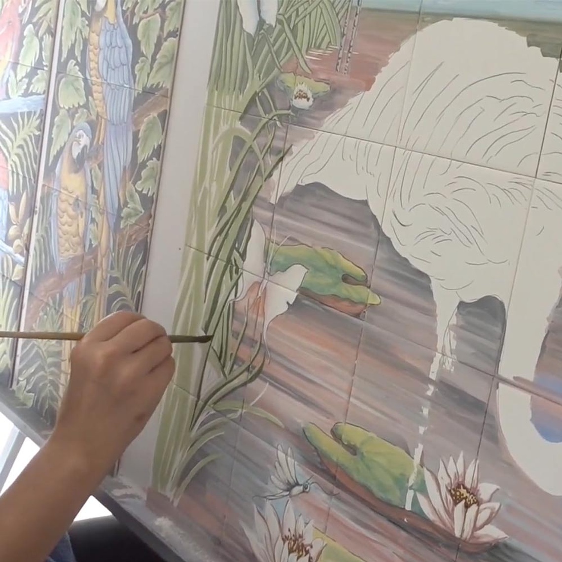 Custom Tile - Handpainted 2