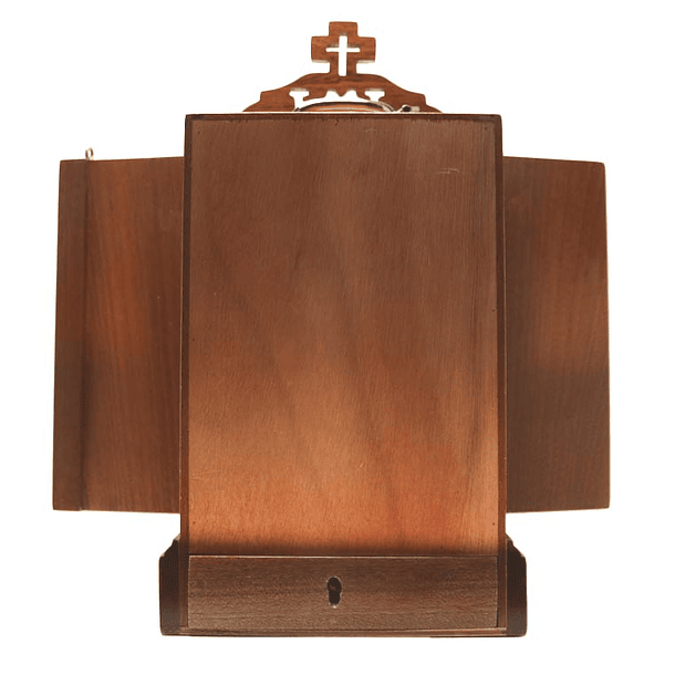 Oratoire en bois de 42 cm 3