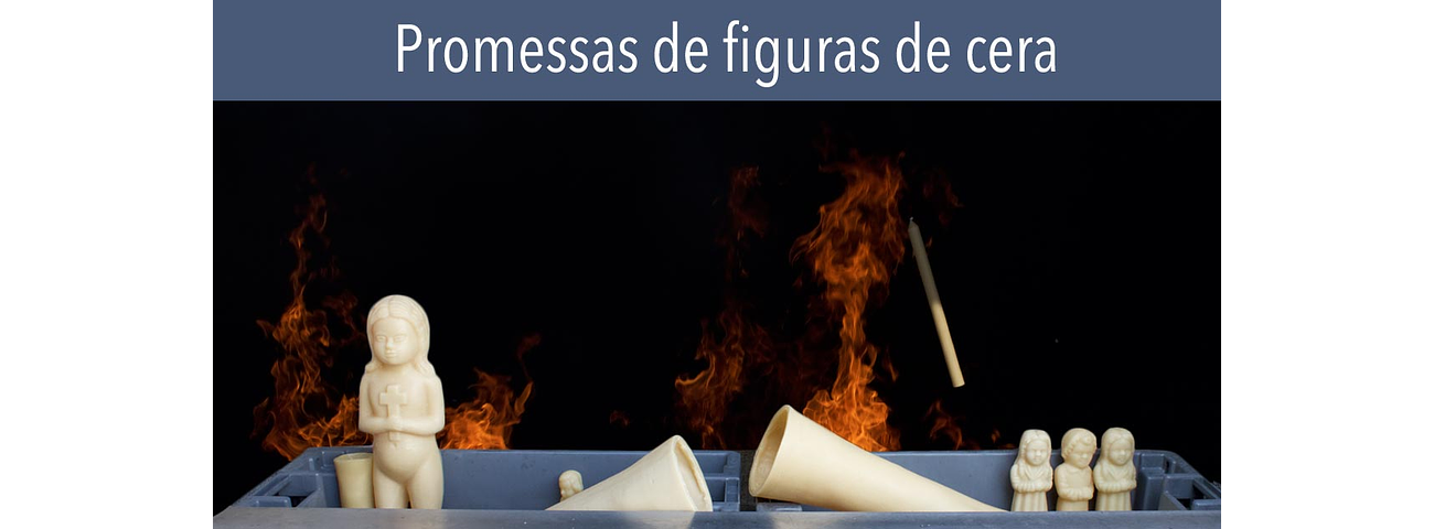 Figure de cire pour les promesses