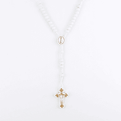 Wood rosary of Our Lady of Fatima