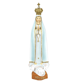Imagem de Nossa Senhora de Fátima com coroa