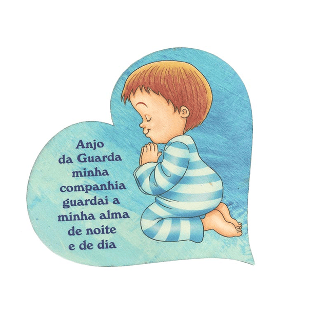 Plate with Guardian Angel and prayer 2