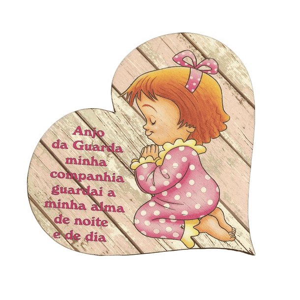 Plate with Guardian Angel and prayer 3