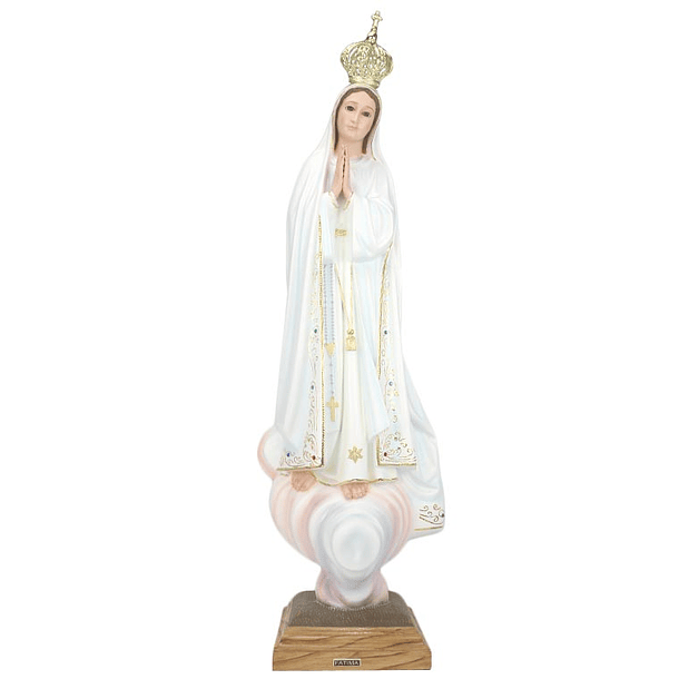 Statue of Our Lady of Fatima - Glass Eyes 1
