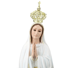 Statue of Our Lady of Fatima - Glass Eyes