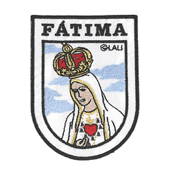 Emblema ricamato Sacro Cuore di Maria